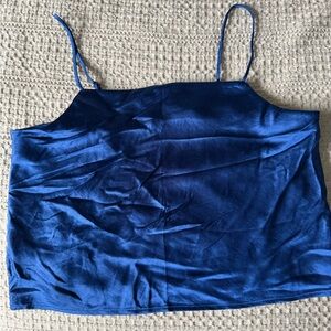 Madewell Royal Blue Camisole Top